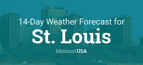 st louis weather underground|14 day forecast st louis.